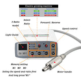 Dental electric motor led brushless electric slow speed motor