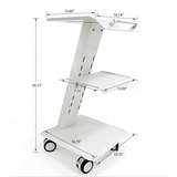 dental trolley with socket