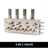 Dental Chair Accessories Parts 4 in 1 Valve