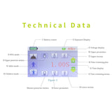 Touch screen portable dental x ray machine