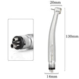 Three point spray led light Turbine dental handpiece