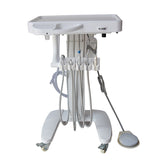 Dental Equipment Operation Tray Dental Turbine Cart Dental Scanner Trolley Dental Trolley Cart