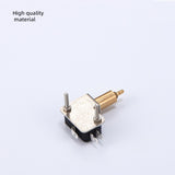Dental gas air electric switch electric switch with 3mm valve Connector dental chair unit Spare Parts Metal valve body