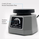 Portable Dental Round Shaker Variable Intensity Model Vibrator Plaster Gypsum Oscillator