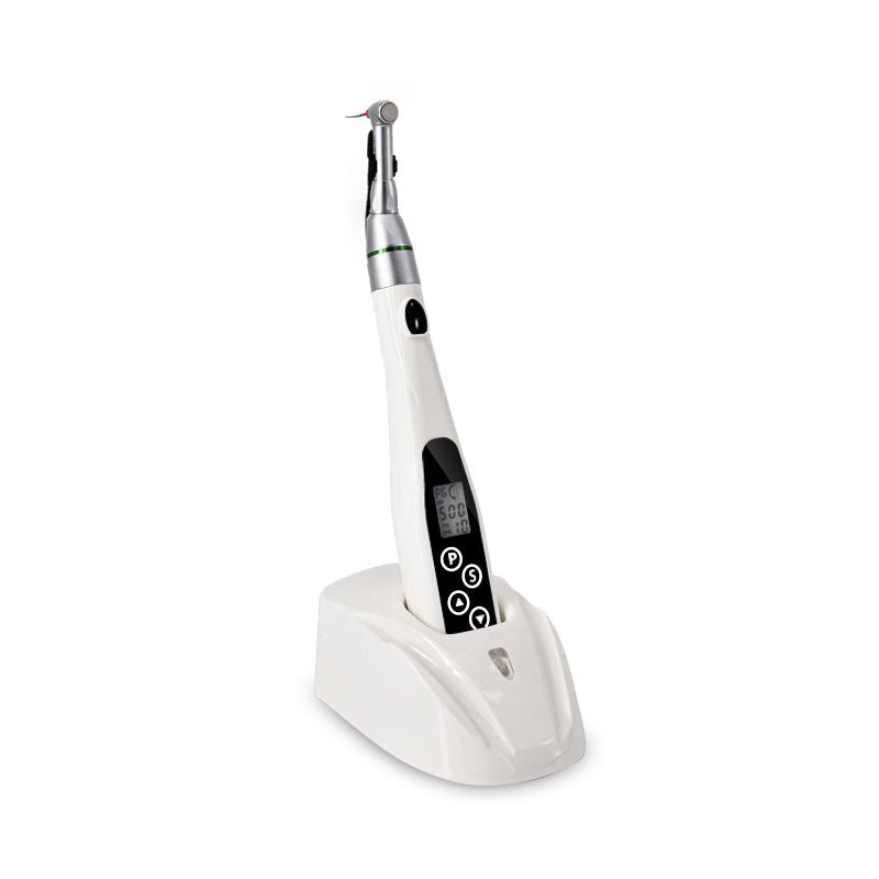 AZDENT Wireless LED Endo Motor With 16:1 Contra Angle - Cordless Endodontic Tool For Root Canal Treatment