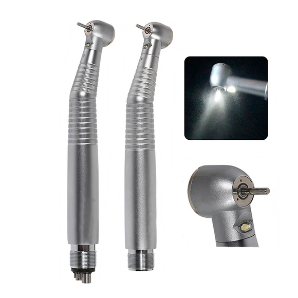 Three-point water spray LED dental handpiece