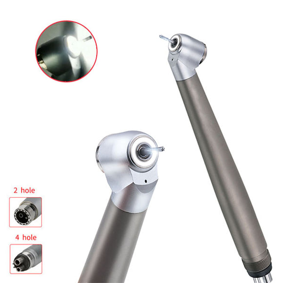 45 Degree LED lamp shadowless Stainless steel High speed dental handpiece